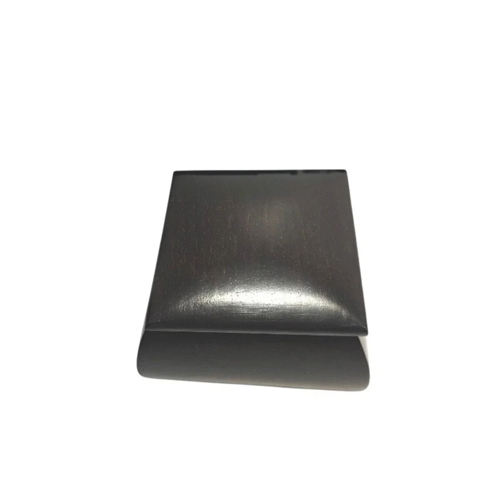 Vintage‎ Ebonized Walnut Wood Trinket Box Keepsake Jewelry Storage Signed